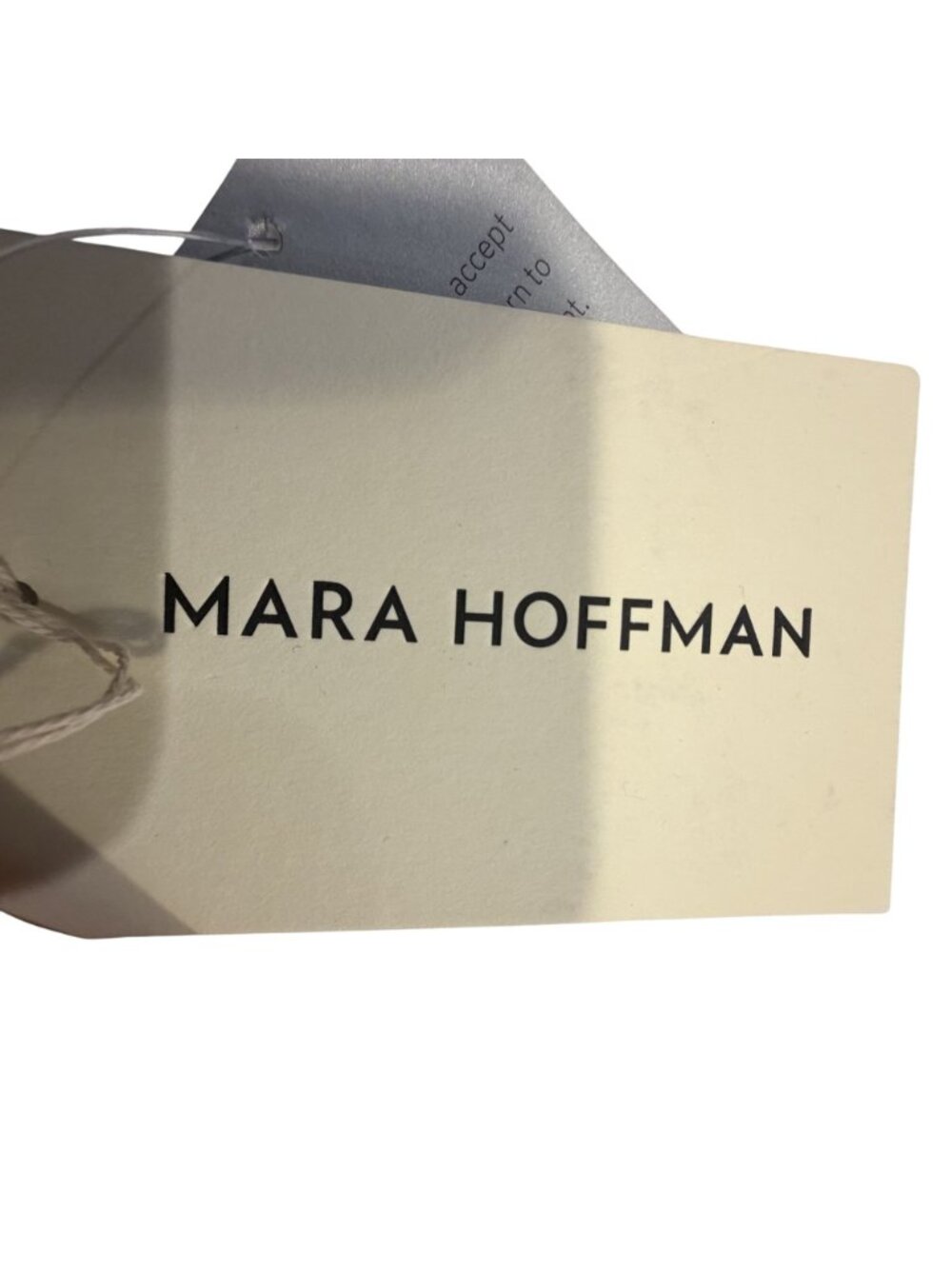 NWT Mara Hoffman Carla Bikini Top White Multi XL Recycled Eco Fabric Adjustable - Picture 6 of 12